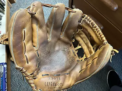 Vintage Wilson U.S.A. Al Kaline A2000 Series Baseball Glove A2016 • $47