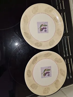 Marks & Spencer  Wild Fruits  Salad/Dessert Plates X2. Excellent Used Condition • £14.99