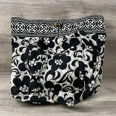 Vera Bradley Night And Day Grand Tote Black And White 15” X 14” • $39.99