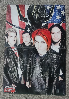 £11.95 • Buy My Chemical Romance - Large Kerrang Poster - Danger Days, Gerard Way - RARE