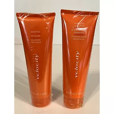 Mary Kay Velocity Shimmeriffic Body Lotion & Shower Gel NEW 4.5oz Each • $17.49