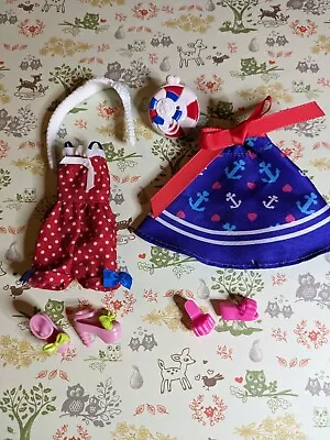 La Dee Da Doll Sailor Made Clothes Sailing Nautical Spinmaster + Extra Heels • $16