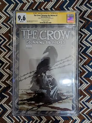 The Crow Skinning The Wolves - Cgc Ss 9.6 - James O'barr Original Sketch • £500