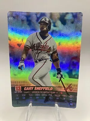 2004 MLB Showdown Gary Sheffield FOIL Base Set #32 Braves • $6