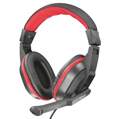 £9.99 • Buy Ziva Trust Gaming Headset Over-Ear Headphone With Fold-Away Microphone Headset