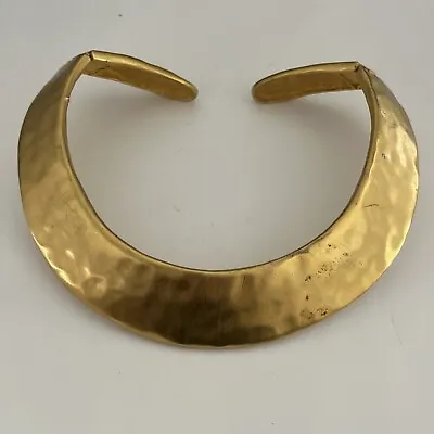 Vintage Givenchy Gold Tone Choker  Necklace AS IS!! • $125