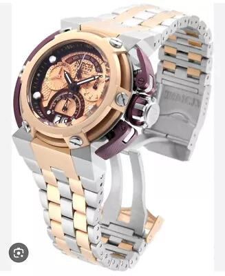 Invicta Reserve Rose Gold Specialty Swiss Made Chronograph 18 RGP 300M WR  • £189