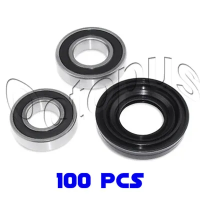 100Pcs Front Load Washer High Quality Bearings & Seals Kit AP3970398 • $1102.99