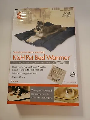 K&H Heated Pet Bed Warmer Dog Cat Electric Heating Pad Indoor Heater Mat Small • $59.99