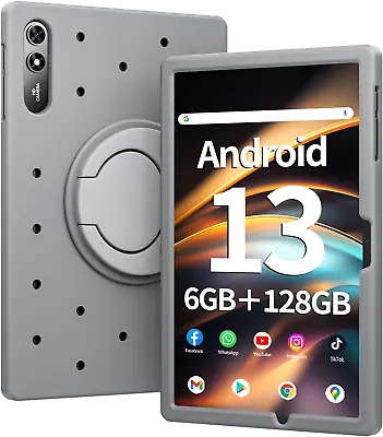 SGIN 10.51 Inch Tablet Android 13 6GB RAM 128GB ROM Octa-Core 2.0Ghz Dual Camera • £154.80