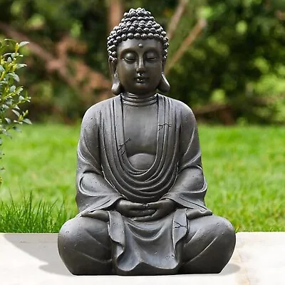 11.4  Meditating Buddha Statue Home Decor Meditation Gifts For Room/garden/patio • $47.54