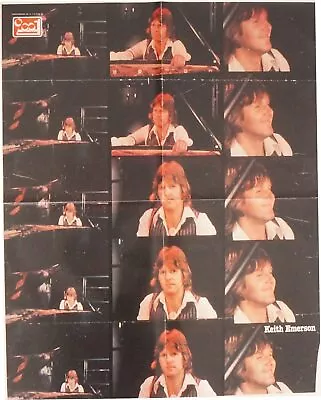 Keith Emerson Cm 49x60 Poster. Hello 2001 Supplement To No. 12 1978 • £6.85