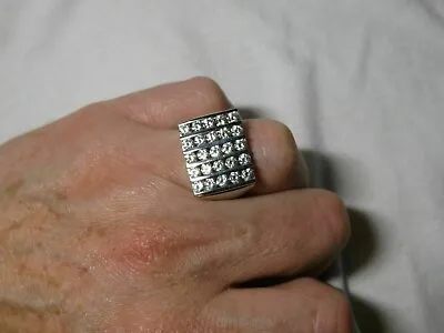 14K White Gold Plated 2.00Ct Round Simulated Diamond Wedding Band Ring Men • $129.99