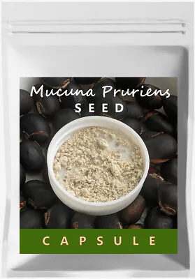 Mucuna Pruriens Seed Capsules 500mg Sexual Performance Man & Woman Tracking NO • $47.99