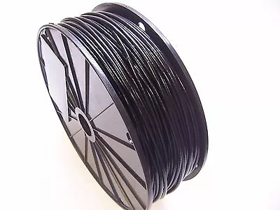 BLACK Vinyl Coated Wire Rope Cable 3/32  - 1/8  7x7 250 Ft Reel • $43.32