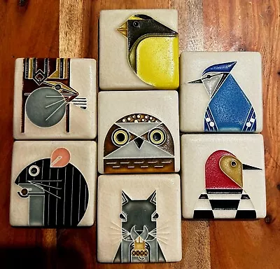 Motawi Tileworks Charley Harper 3x3 Minis Set • $230