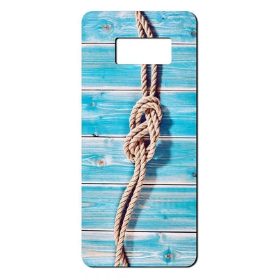 $17.59 • Buy Silicone Phone Case Soft Cover Nautical Knot Rope Wood Print - S1052 - AU