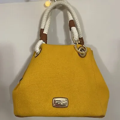 Michael Kors Mustard Yellow Anchor Bag • $55