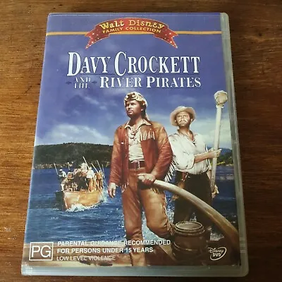 Davy Crockett And The River Pirates DVD R4 VGC! FREE POST • £7.23