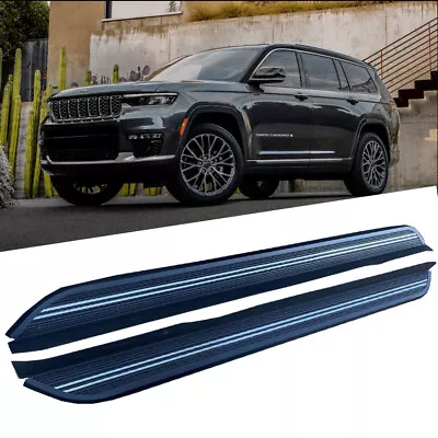 Running Board Fits For Jeep Grand Cherokee L 2022-2024 Side Step Nerf Bar Stairs • $528.48