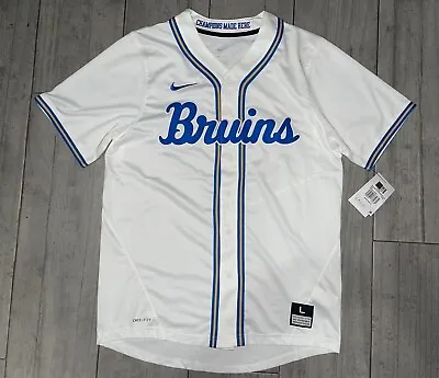UCLA Bruins Nike Baseball Jersey NCAA Sz Large New Authentic • $110