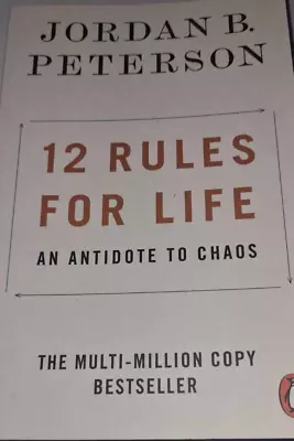 NEW 12 Rules For Life 2019 By Jordan B. Peterson Paperback Book | FREE SHIPPING • $8.99