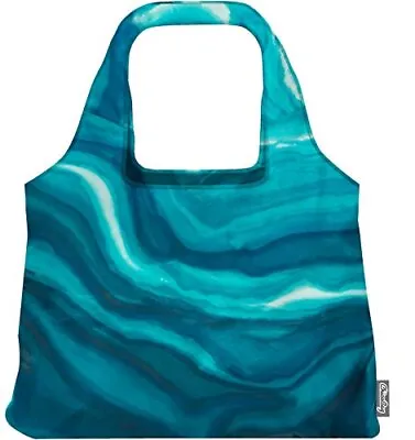 Vita Reusable Tote Bag With Carabiner Clip Compact Reusable Shopping Bags Eco Fr • $19.57