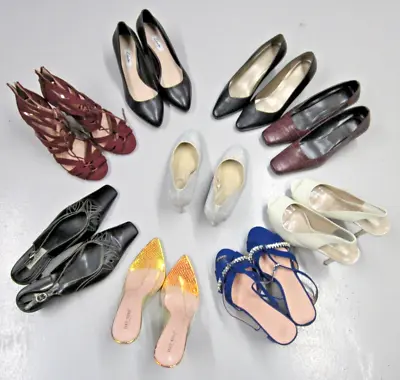 WOMEN'S SHOE BUNDLE X 9 Size 3-9 Inc CLARKS LILLEY&SKINNER DOROTHY PERKINS • £8.99