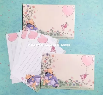 4 Sheets 2 Env 💕 Disney Letter Writing Set Paper  Envelopes Winnie The Pooh • $5.40