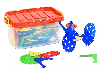 Educational Kids Toys - My First Slot & Build 192pcs 3yr+ PreSchool Game Nursery • £8.49