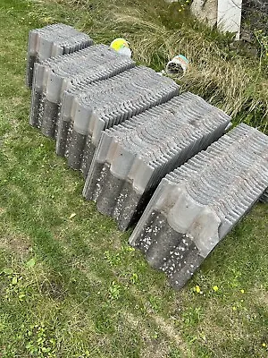£99 • Buy Reclaimed Concrete Roof Tiles Approx 450-500, Used But In Very Good Condition