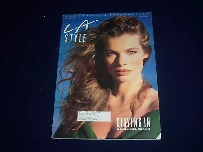 1988 October L.a. Style Magazine - Cordula Cover - Sp 3598 • $30