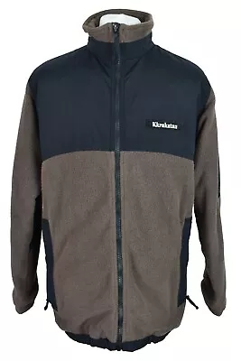 KKRAKATAU Brown Padded Jacket Size M Mens Full Zip Outdoors Outerwear Menswear • $21.72