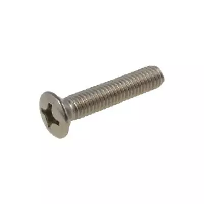 M3 M4 M5 M6 Metric RAISED Countersunk Phillips Oval Machine Screw Stainless G304 • $6