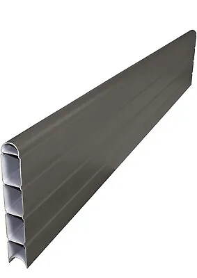 Plastic Fence Panels Graphite Grey Upvc Fit Them Into Your Existing Posts. • £18.50