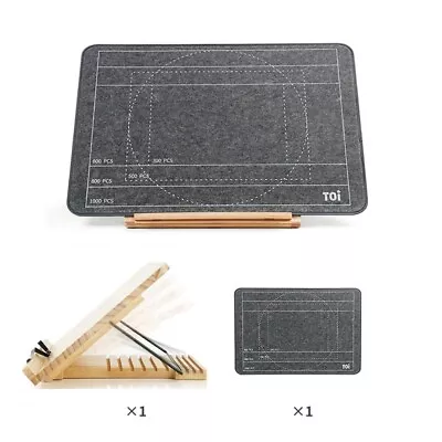 Adjustable Wooden Puzzle Board Reading Board Jigsaw Puzzle Table With Table Mat • $99.45