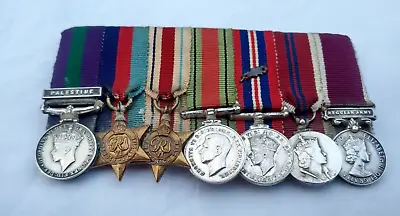 £115 • Buy British Miniature Medal Group Of 7 Medals 