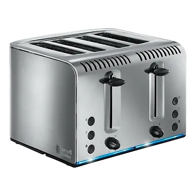 £49.99 • Buy Russell Hobbs Toaster, Buckingham 4 Slice, Stainless Steel, 20750