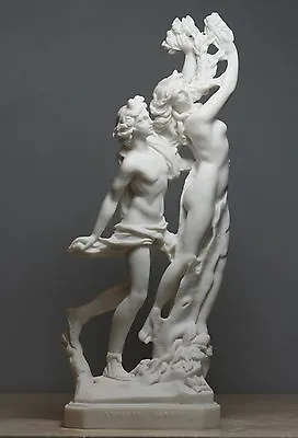 Apollo & Daphne Bernini Greek Roman Nude God Cast Marble Statue Sculpture 11 In • $56.60