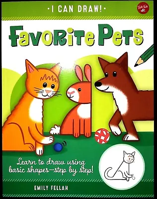 Draw Pets Learn To Draw Using Basic Shapes Step By Step! Children Kids • £4.99