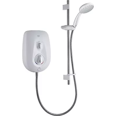 Mira Go 8.5Kw Electric Shower Temperature And Power Controls 110mm Showerhead • £131.99