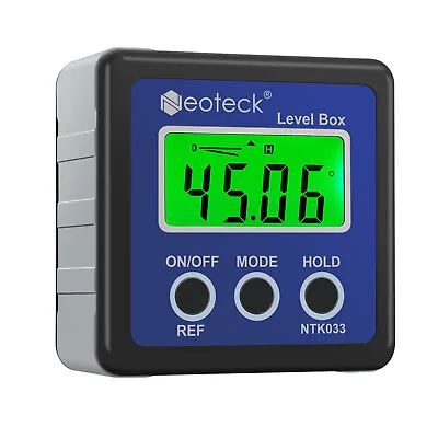 £21.61 • Buy Neoteck Magnetic Digital Level Box Inclinometer Protractor Angle Finder Gauge