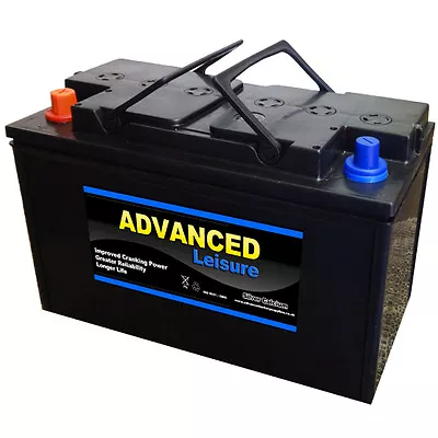 Advanced L120 Leisure Battery Rechargeable Power Source 12 Volt Caravan • £89.95