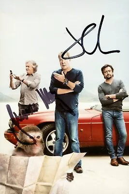 Jeremy Clarkson James May Signed 6x4 Photo Grand Tour Top Gear Autograph + COA • £49.99