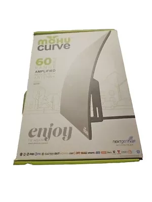 Mohu - Leaf Fifty Amplified Indoor HDTV Antenna 60 Mile Range MH-110584 • $29.99