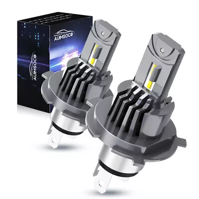 H4 LED Headlight Kit Light Bulbs High Low Beam 6000K HB2 9003 HID Xenon White • $49.49
