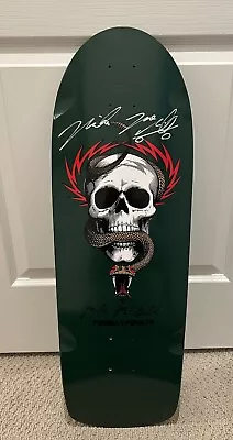 Mike McGill Signed Green Skateboard Deck Reissue Powell Peralta Autograph • $199.99