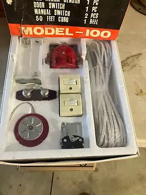 Vintage Siren Model 100 Burglar & Fire Manual & Auto Alarm System NOS Japan • $24.99