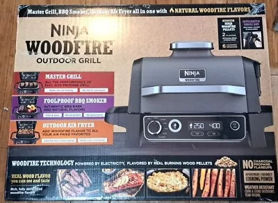 Ninja Woodfire Outdoor Grill & Smoker 7-in-1 Master Grill BBQ Smoker OG701 New • $289.95