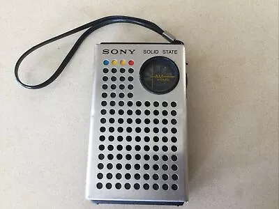 Vintage Sony TR-4100 Solid State Transistor AM Radio Works !! • $13